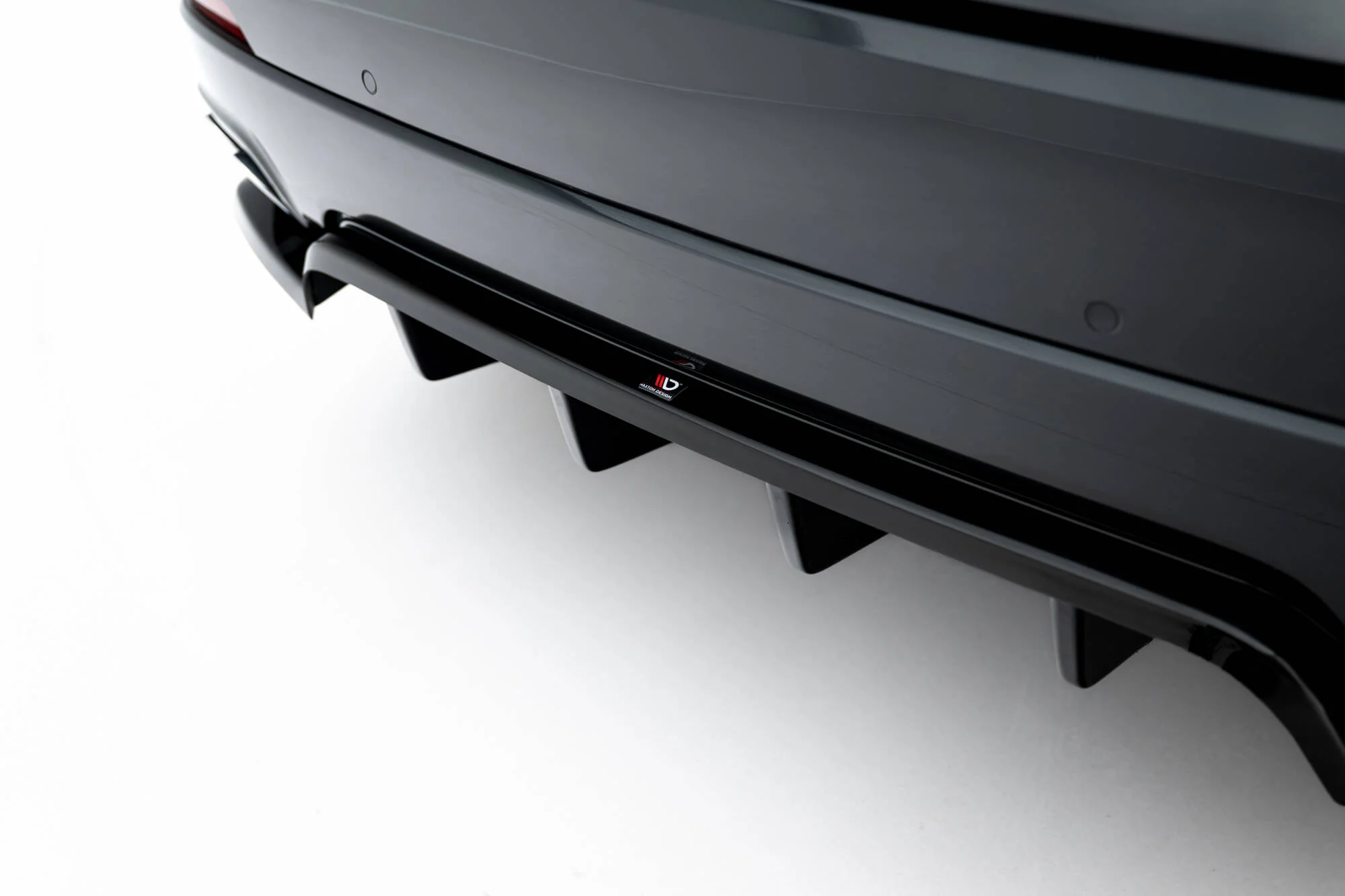 Rear Splitter (with vertical bars) Maserati Levante GT Mk1 Facelift - Image 3