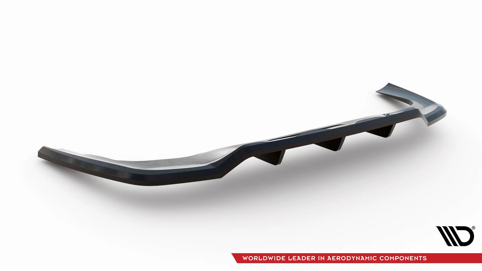 Rear Splitter (with vertical bars) Mercedes-Benz GLC Coupe AMG-Line C254 - Image 7