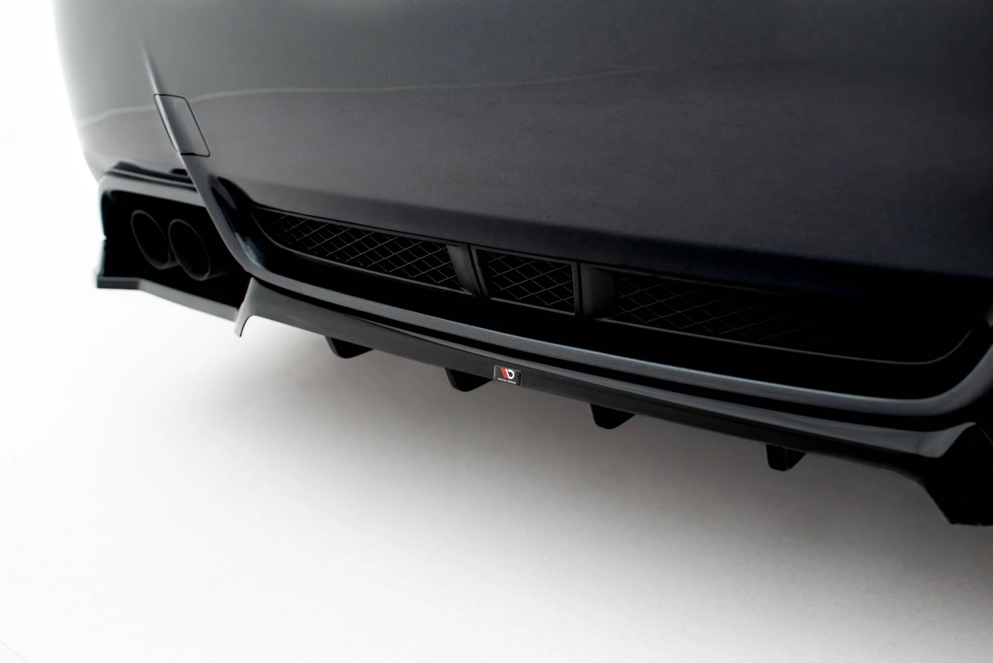 Rear Splitter (with vertical bars) Subaru Impreza WRX STI Mk3 Facelift - Image 4