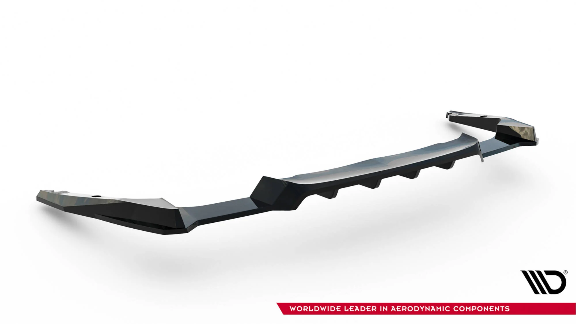 Rear Splitter (with vertical bars) Subaru Impreza WRX STI Mk3 Facelift - Image 6
