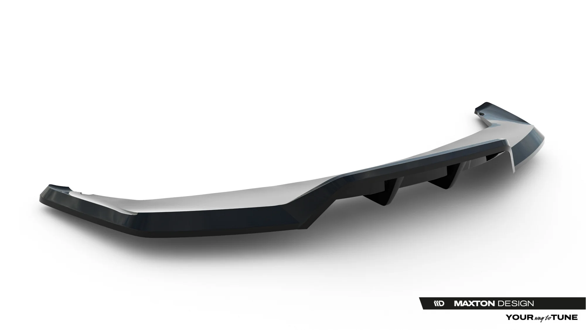 Rear Splitter (with vertical bars) Tesla Model Y Premium Mk1 Facelift - Image 5
