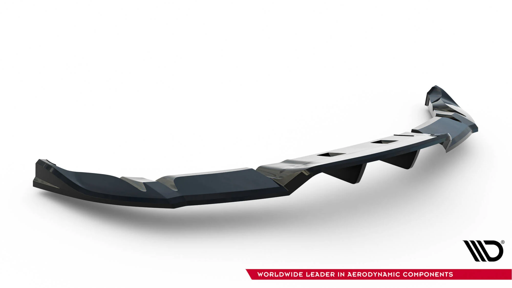 Rear Splitter (with vertical bars) V.1 Tesla Model 3 Performance Mk1 Facelift - Image 5