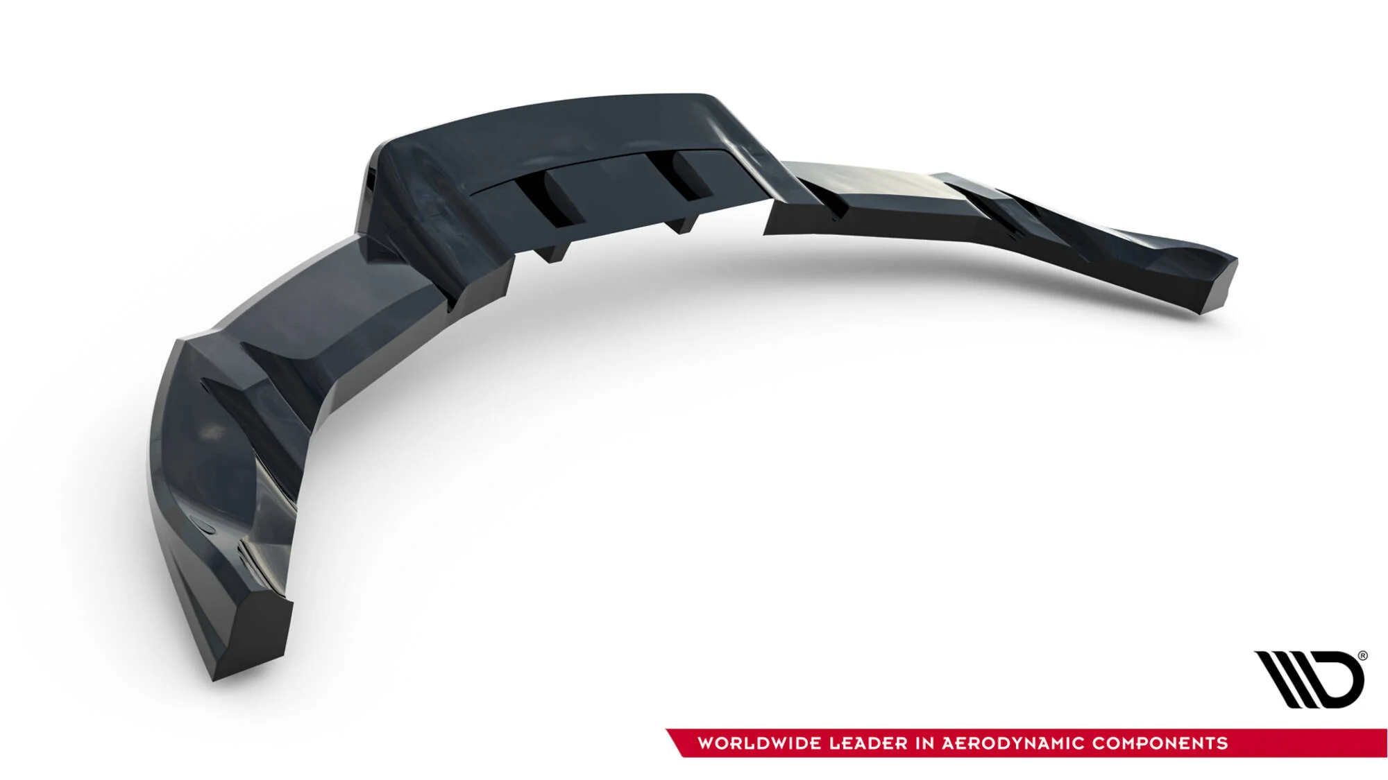 Rear Splitter (with vertical bars) V.1 Tesla Model 3 Performance Mk1 Facelift - Image 6