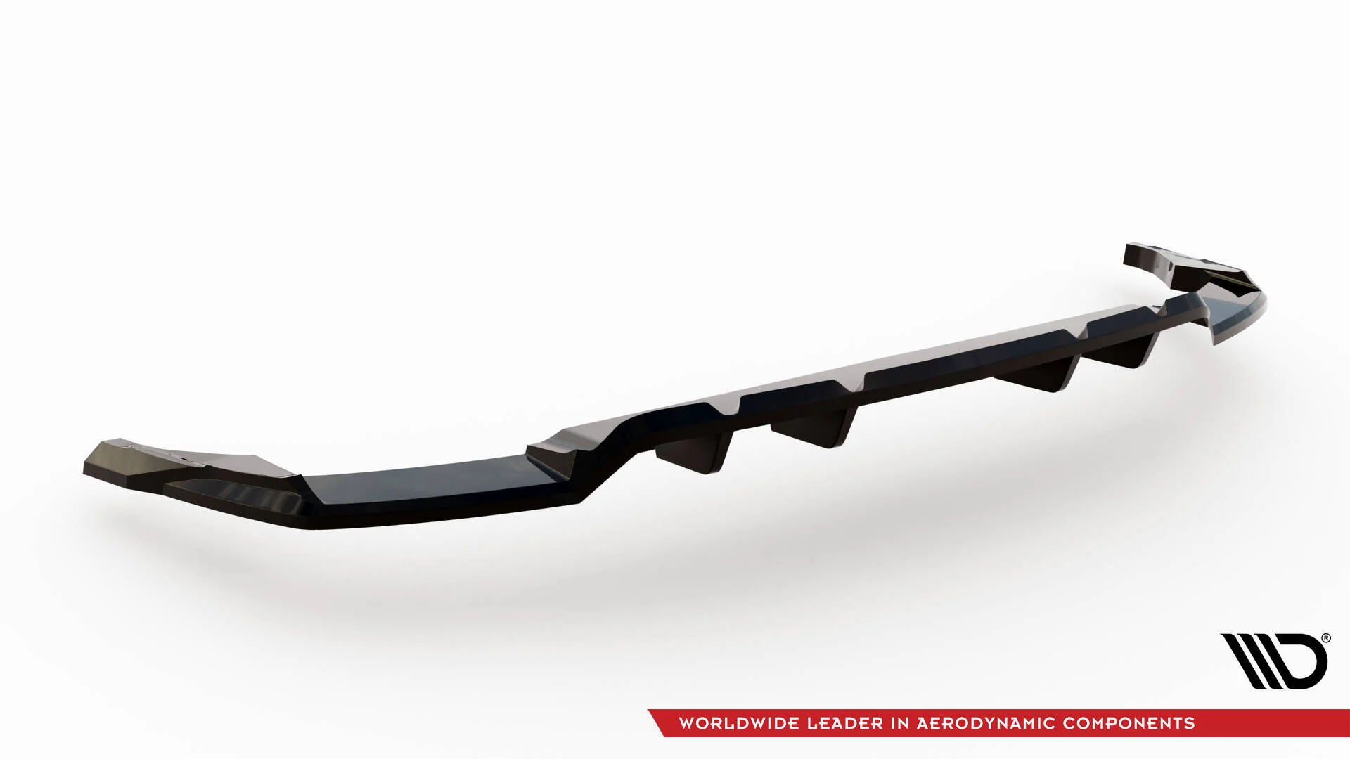Rear Splitter (with vertical bars) V.2 Audi SQ8 / Q8 S-Line Mk1 Facelift - Image 6