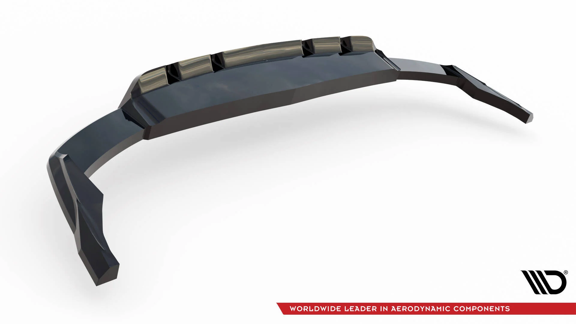 Rear Splitter (with vertical bars) V.2 Audi SQ8 / Q8 S-Line Mk1 Facelift - Image 7