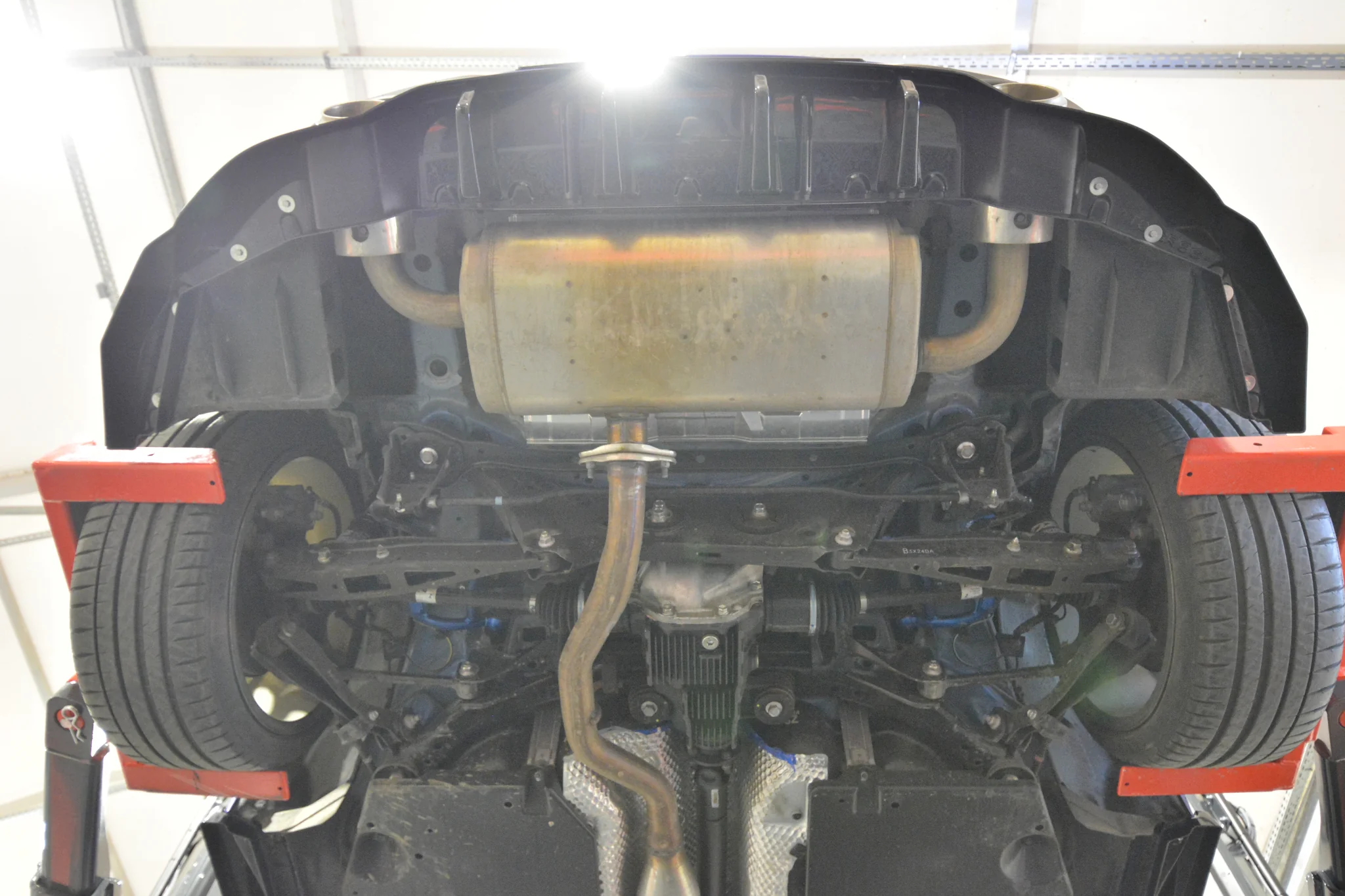 Rear Splitter (with vertical bars) V.2 Subaru BRZ Mk2 - Image 7