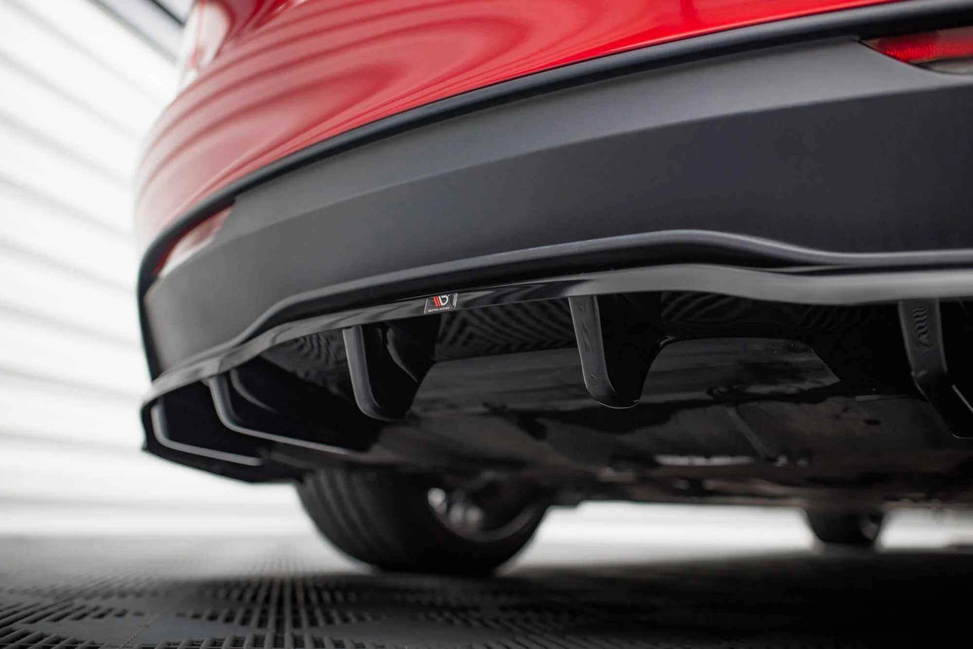 REAR SPLITTER (WITH VERTICAL BARS) V.2 TESLA MODEL 3 PROJECT HIGHLAND(FACELIFT) - Image 3