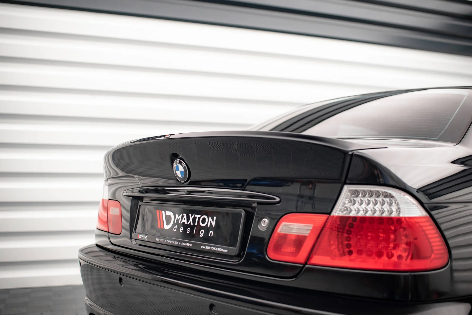REAR SPOILER / LID EXTENSION BMW 3 E46 COUPE < M3 CSL LOOK > (FOR PAINTING) - Image 4