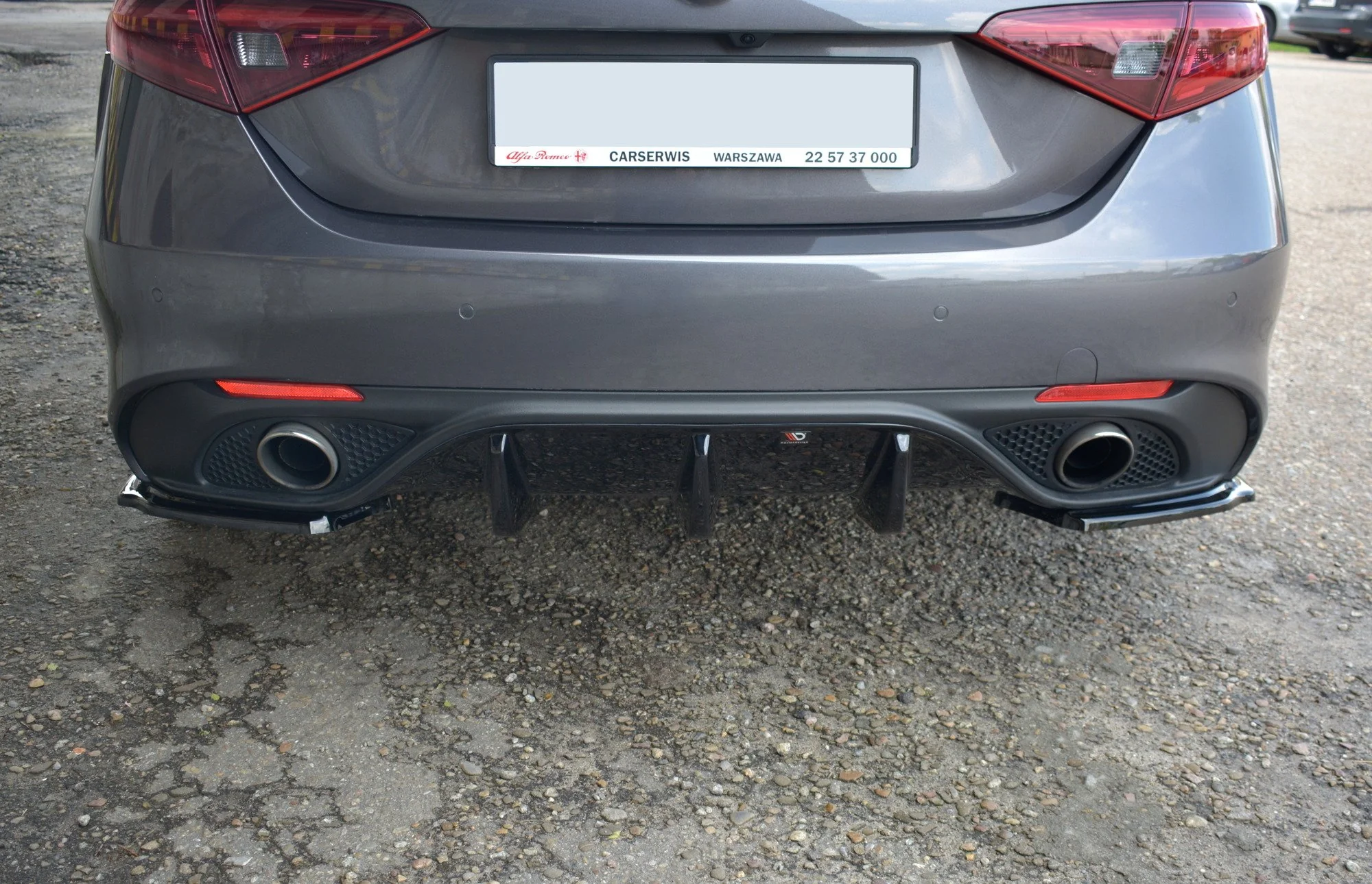 REAR VALANCE ALFA ROMEO GIULIA VELOCE - Image 4