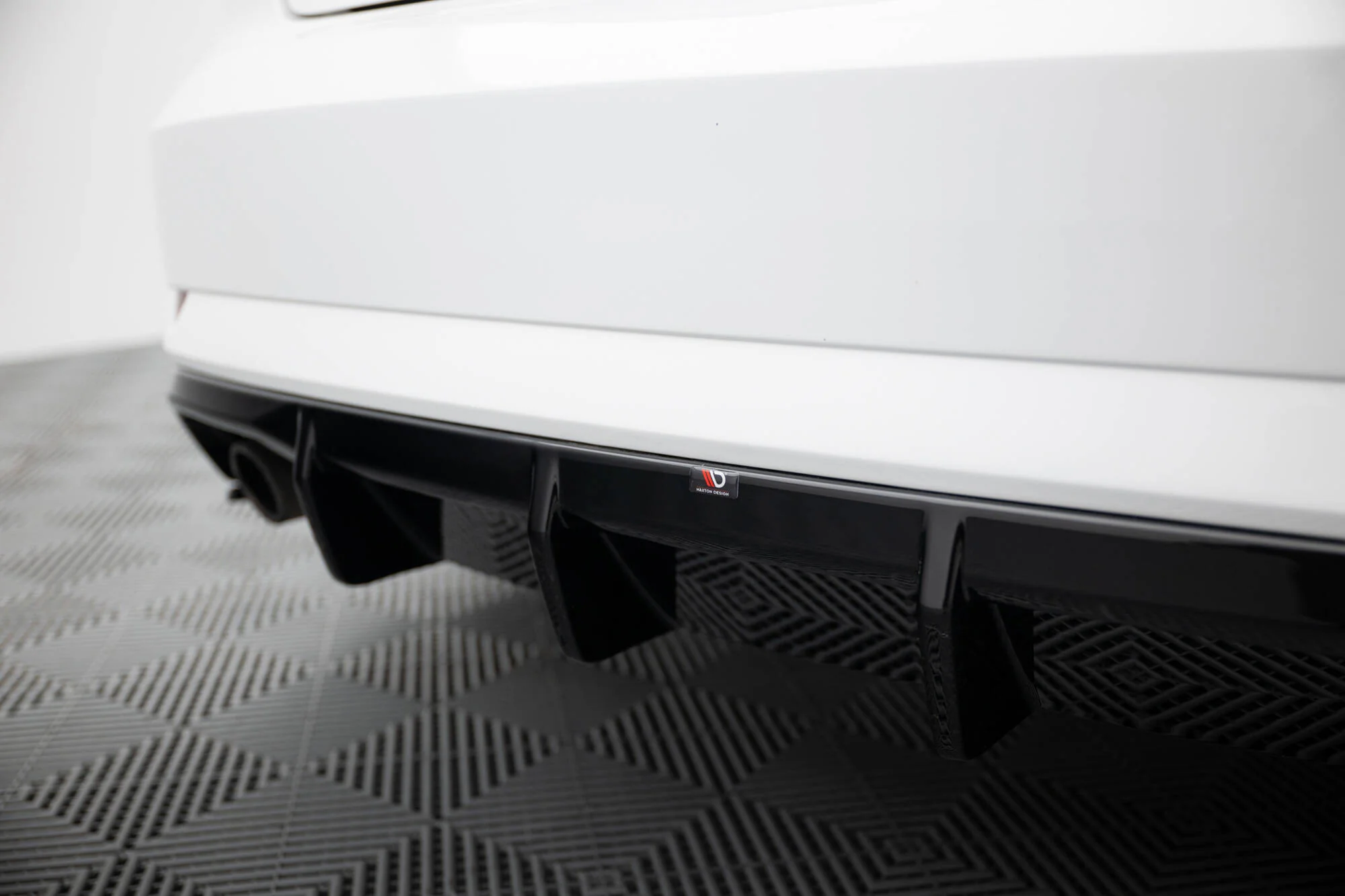 Rear Valance Audi A3 Sedan 8V Facelift (Version with single exhaust tips on both sides) - Image 3