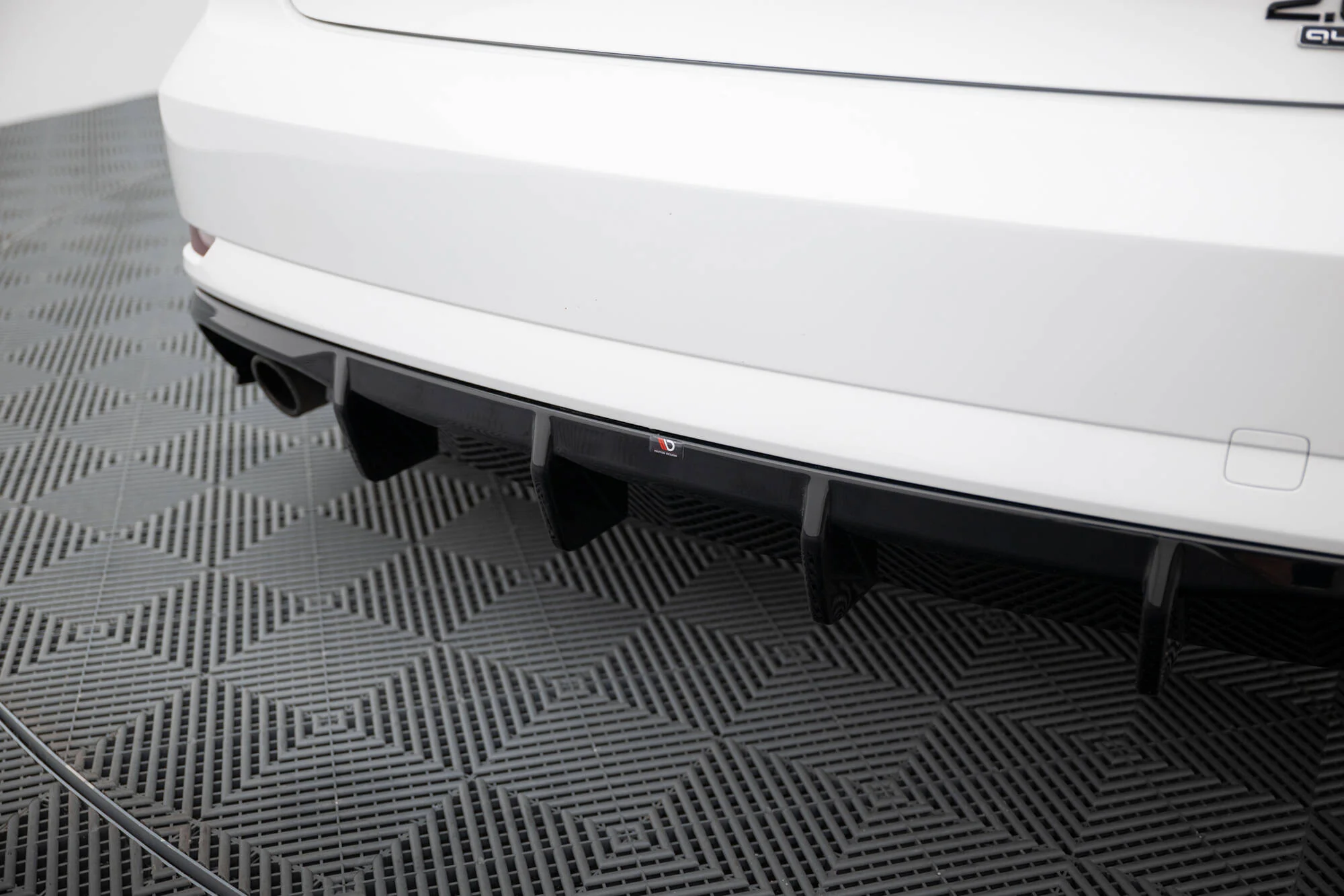 Rear Valance Audi A3 Sedan 8V Facelift (Version with single exhaust tips on both sides) - Image 4