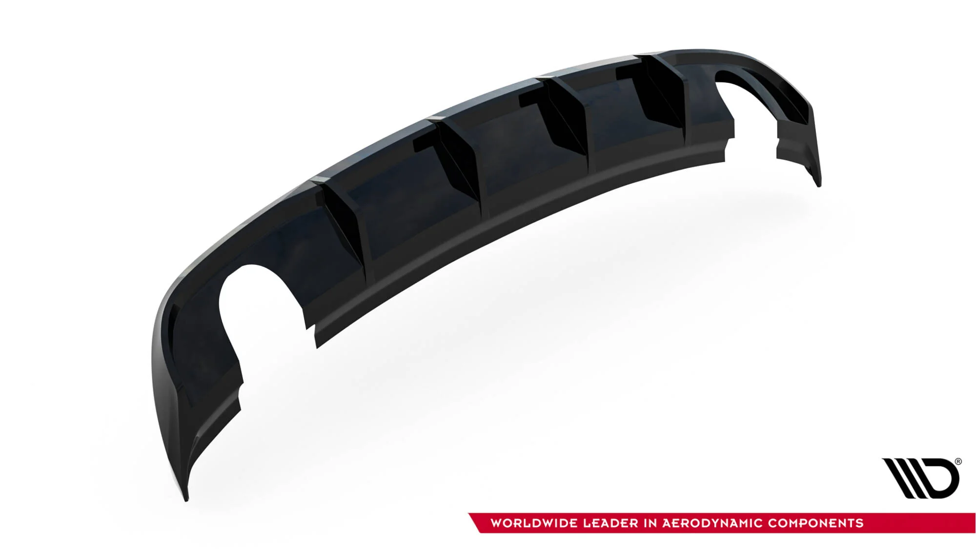 Rear Valance Audi A3 Sedan 8V Facelift (Version with single exhaust tips on both sides) - Image 6