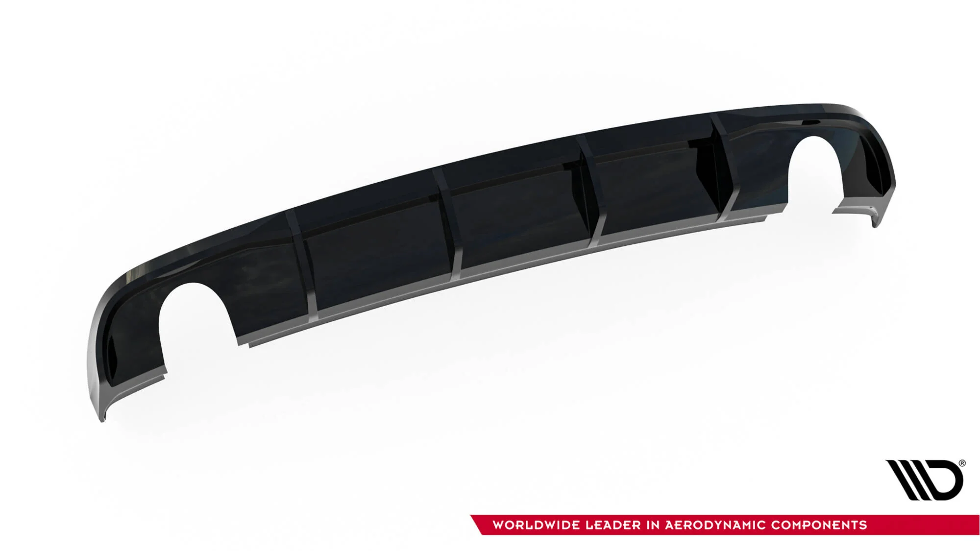Rear Valance Audi A3 Sedan 8V Facelift (Version with single exhaust tips on both sides) - Image 7