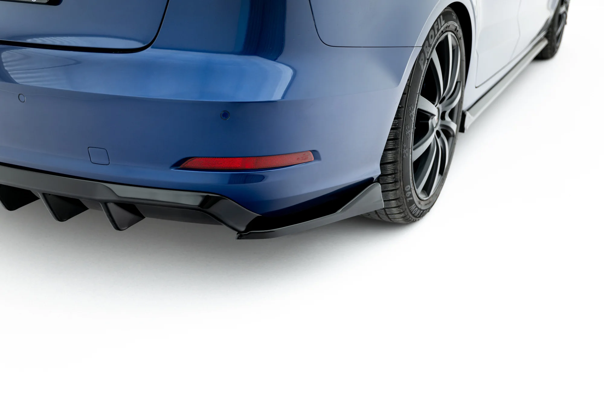 Rear Valance Audi A3 Sedan 8V (Version with dual exhaust tips on one side) - Image 4