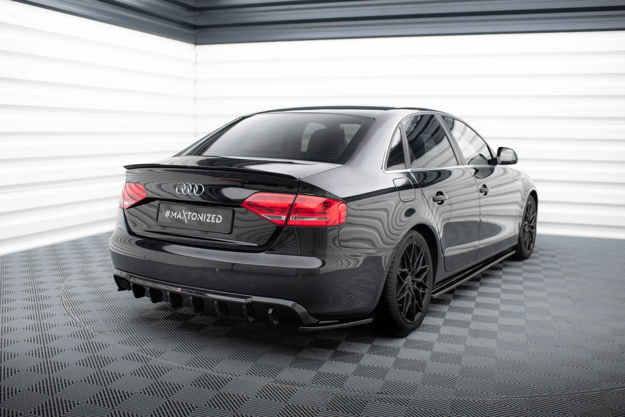 Rear Valance Audi A4 B8 (Single side dual exhaust version) - Image 3