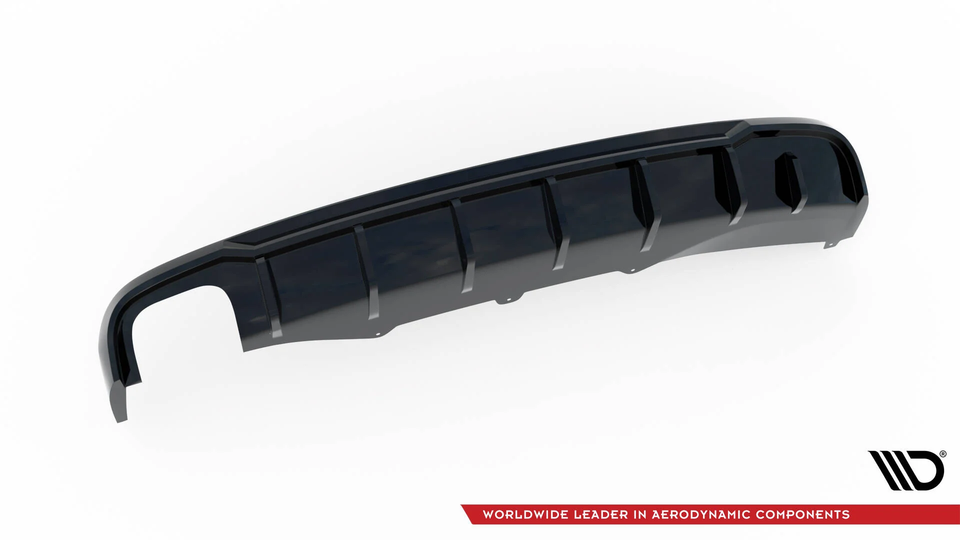 Rear Valance Audi A4 B8 (Single side dual exhaust version) - Image 4