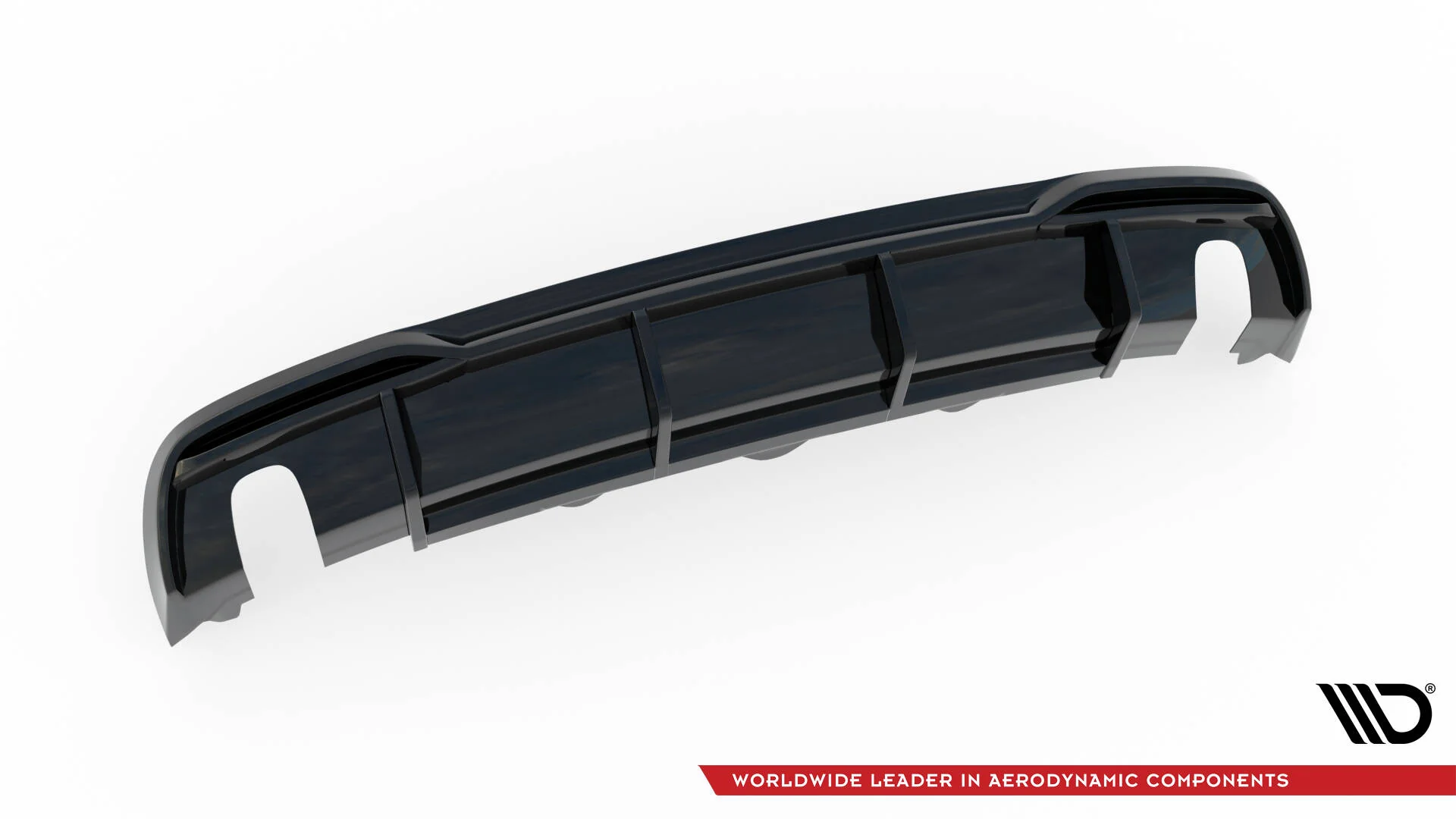 Rear Valance Audi A5 8T Facelift (Version with single exhausts on both sides) - Image 3