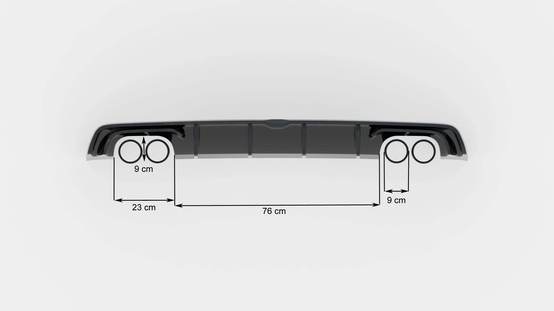REAR VALANCE AUDI S3 SEDAN 8V - Image 5