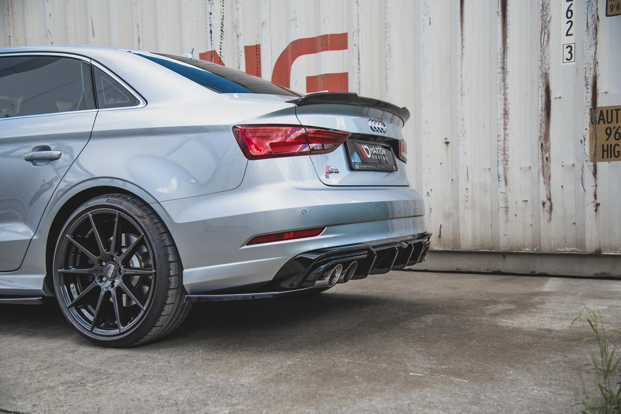 REAR VALANCE AUDI S3 SEDAN 8V FACELIFT - Image 4