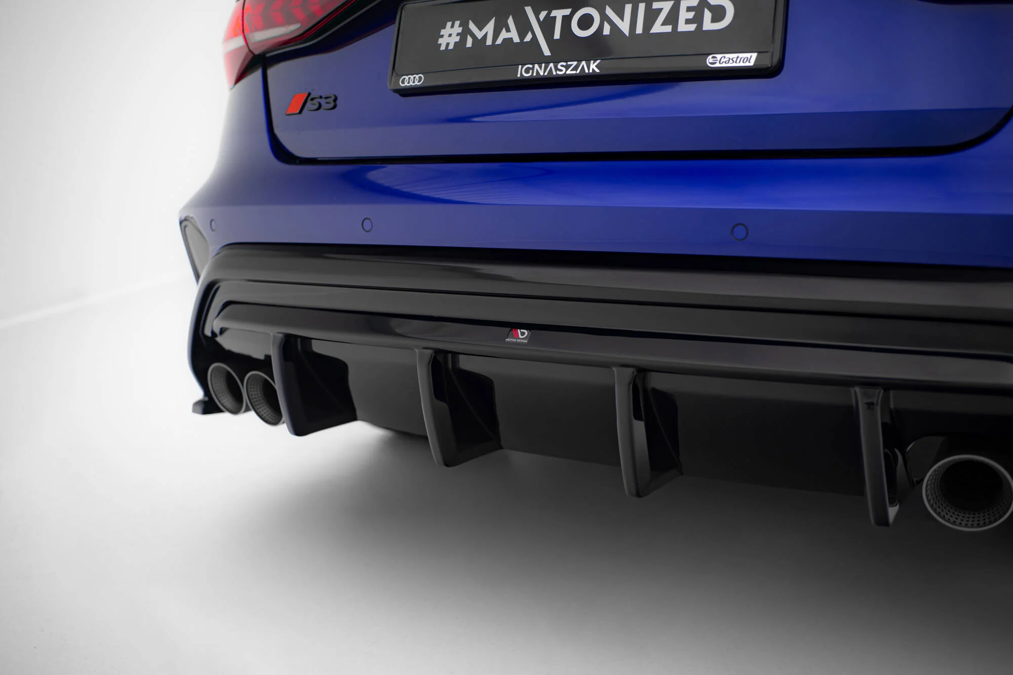 Rear Valance Audi S3 Sedan 8Y Facelift - Image 3