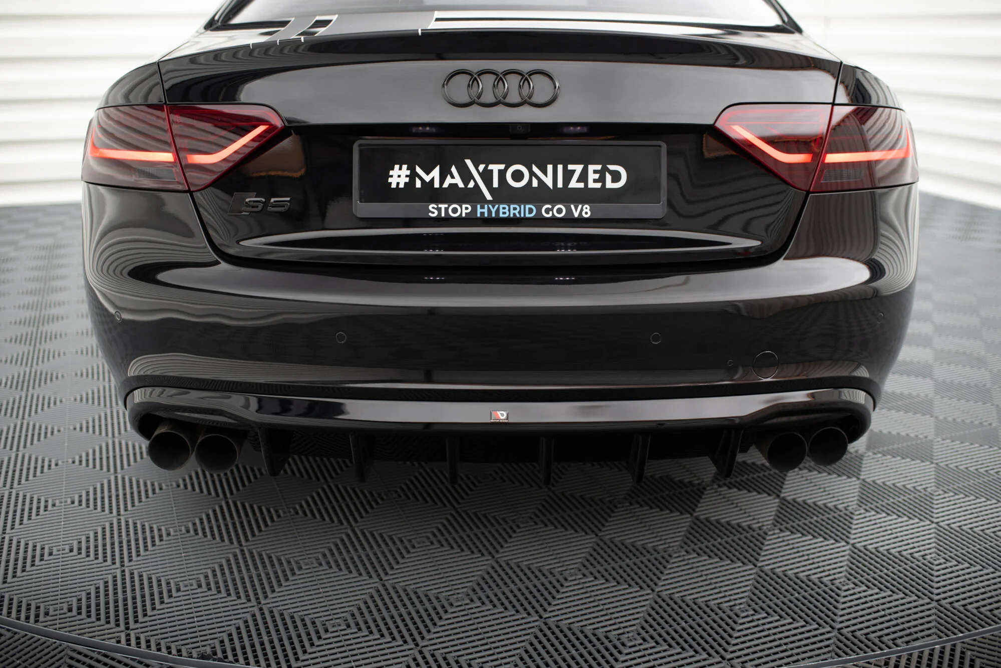 Rear Valance Audi S5 Coupe / Cabrio S-Line 8T - Image 4