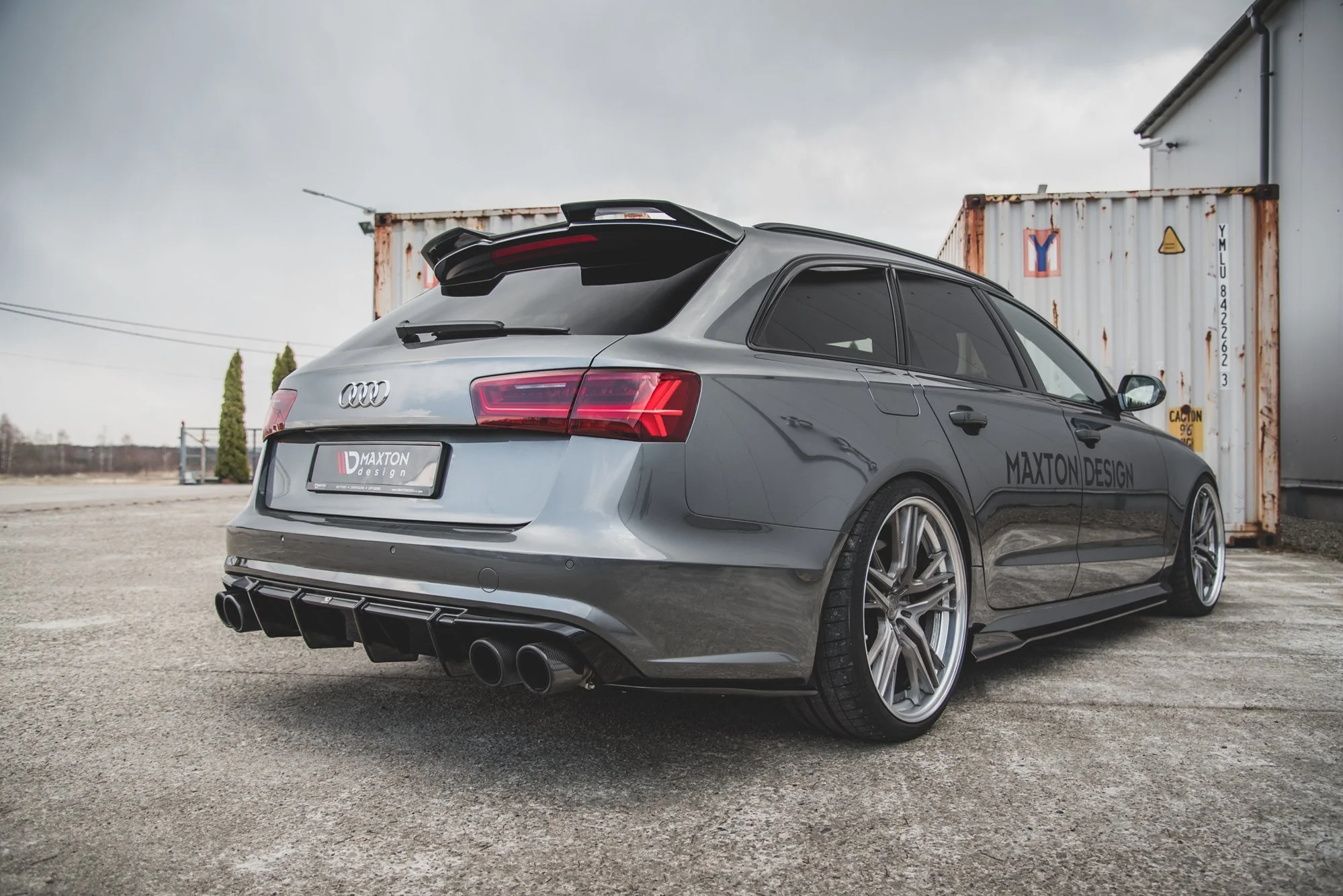 REAR VALANCE AUDI S6 / A6 S-LINE C7 FACELIFT - Image 4