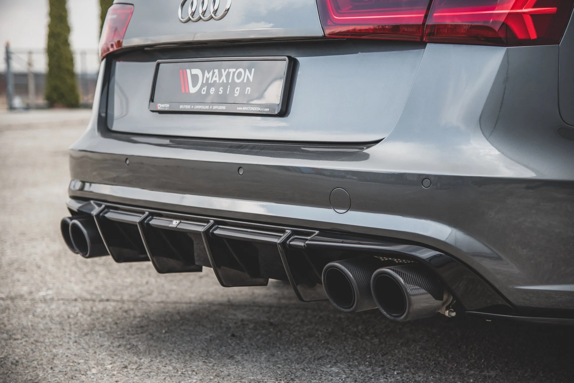 REAR VALANCE AUDI S6 / A6 S-LINE C7 FACELIFT - Image 5