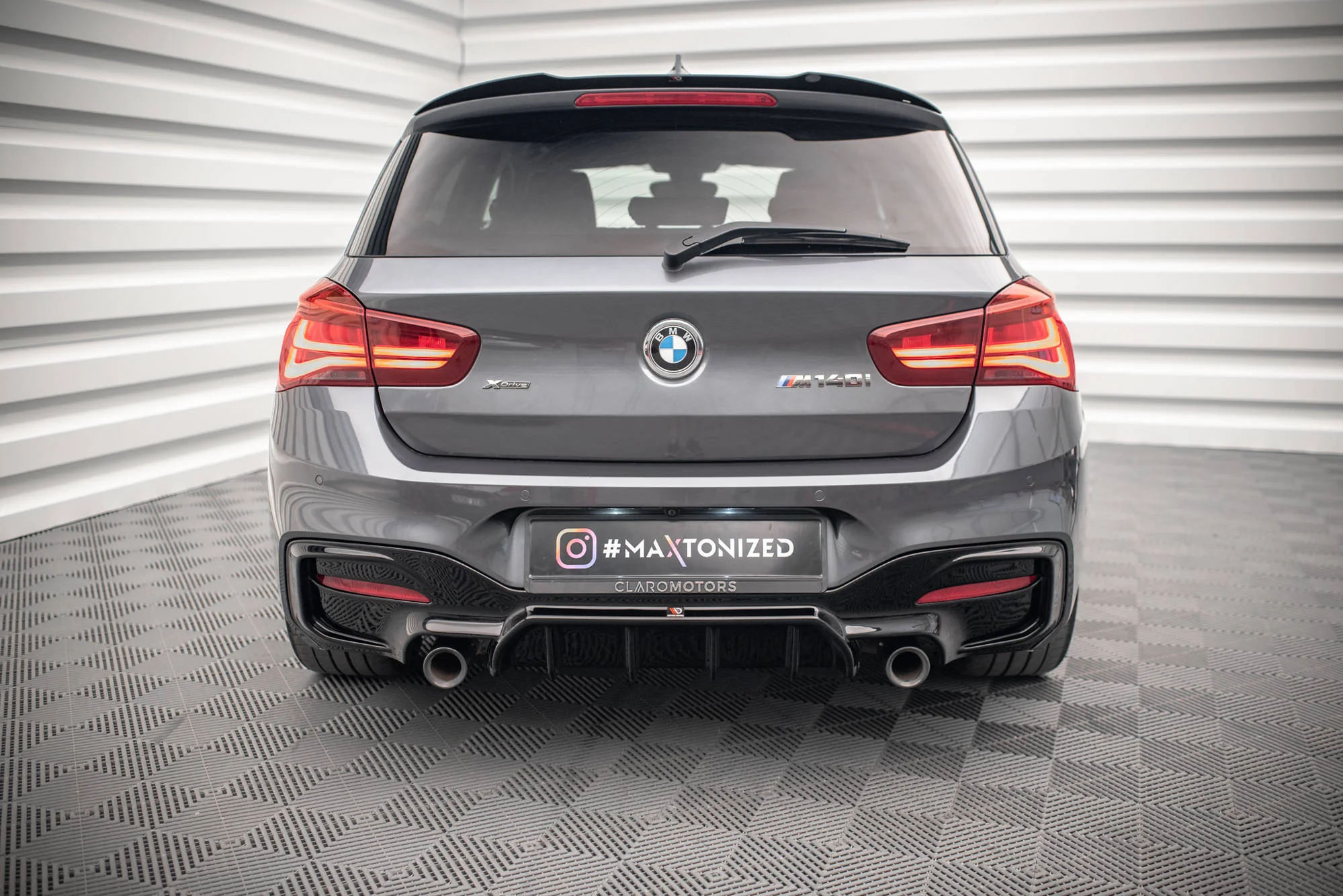 REAR VALANCE BMW 1 F20/ F21 FACELIFT M-POWER - Image 2