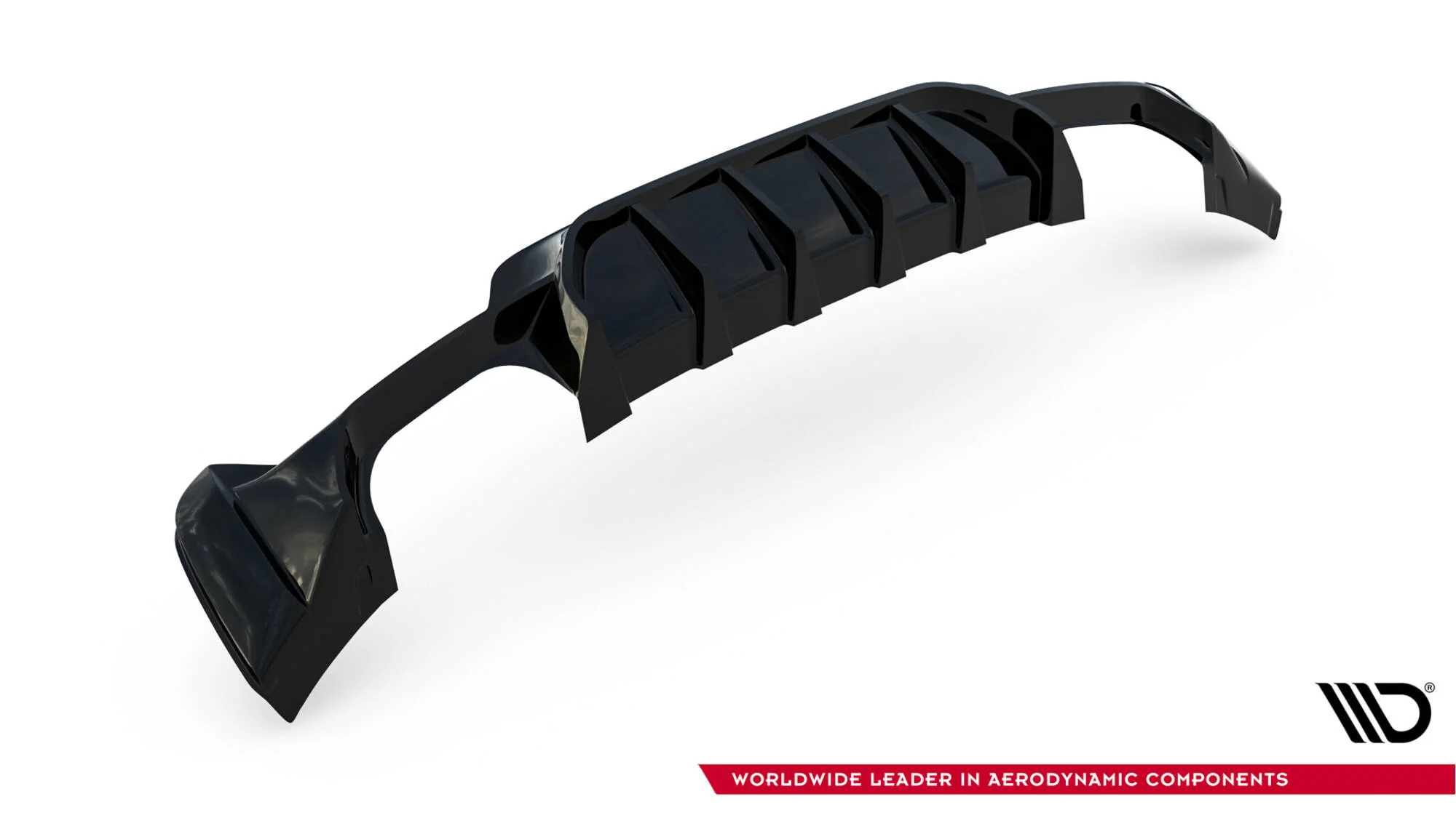 Rear Valance BMW 4 Coupe / Gran Coupe / Cabrio M-Pack F32 / F36 / F33 (Version with dual exhausts on both sides) - Image 6