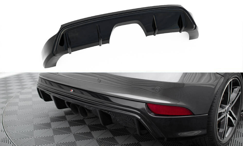 REAR VALANCE FORD FOCUS ST MK3 FACELIFT ((MK3.5) (RS-LOOK)