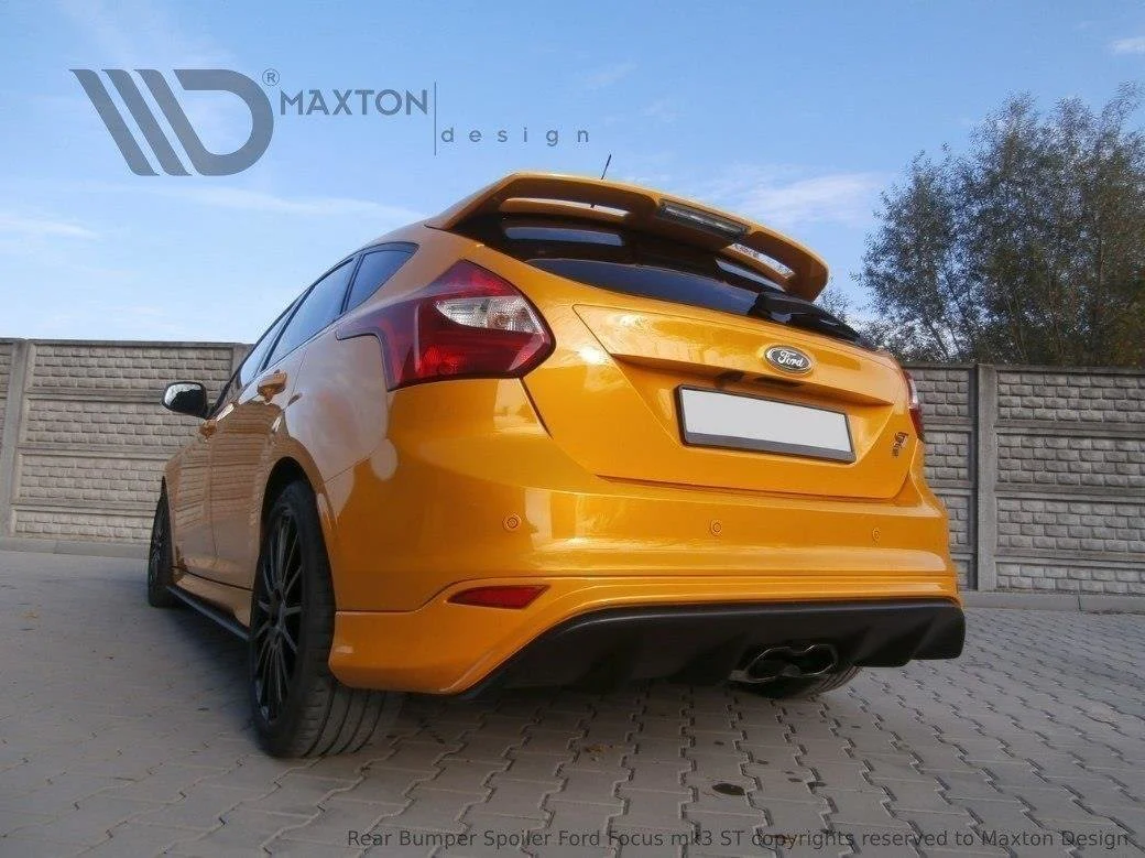 REAR VALANCE FORD FOCUS ST MK3 (PRE-FACELIFT) (RS LOOK) - Image 3