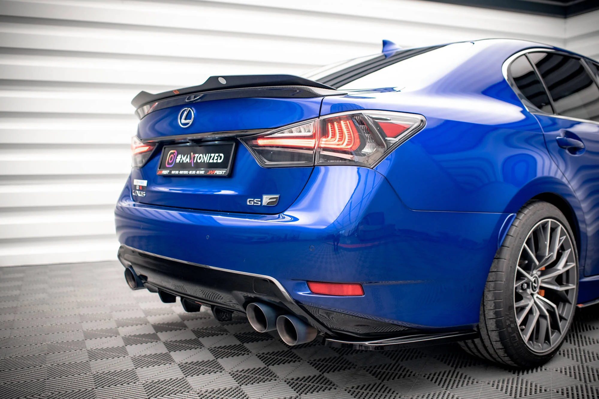 REAR VALANCE LEXUS GS F MK4 FACELIFT - Image 2