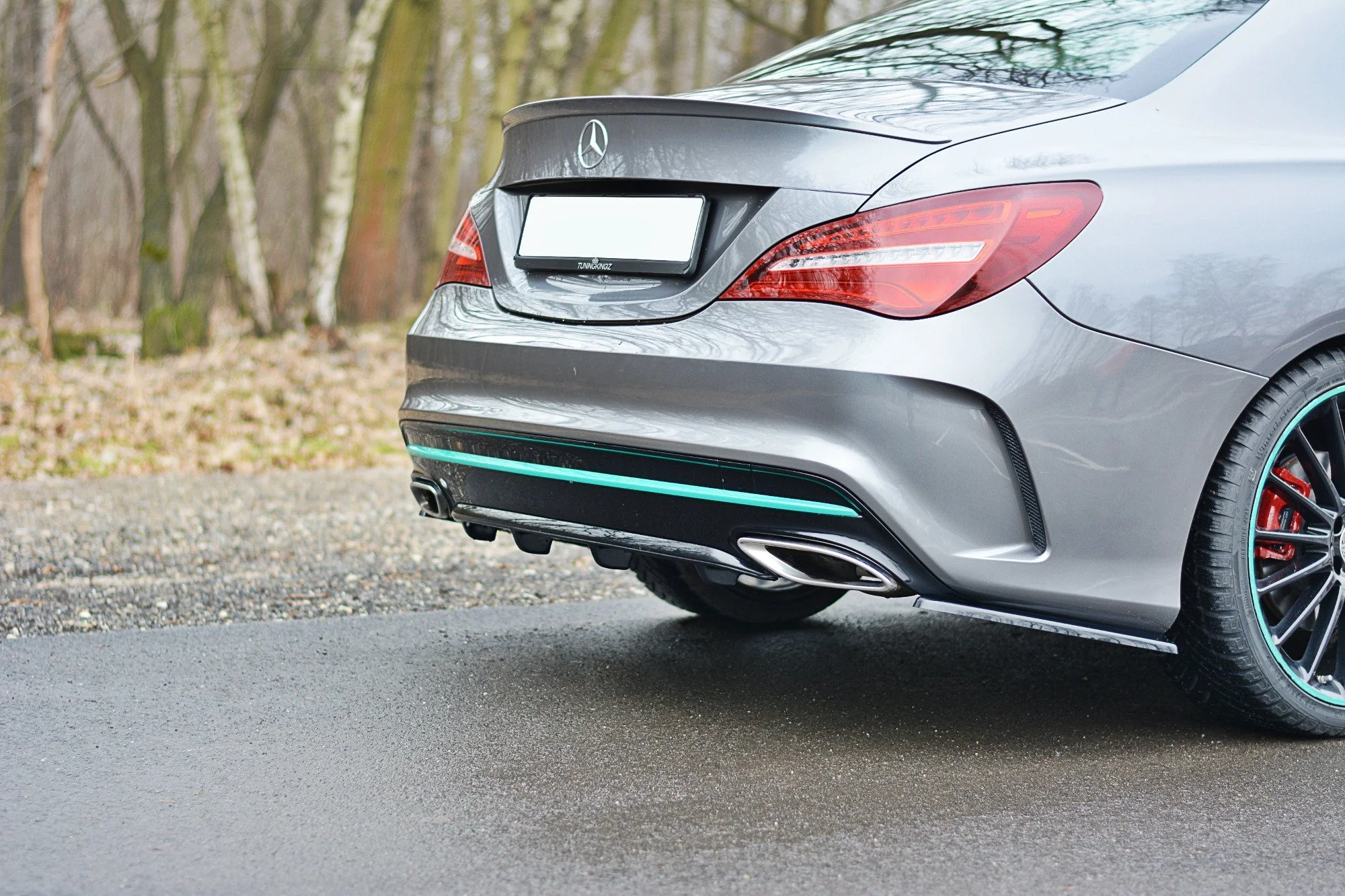 REAR VALANCE MERCEDES-BENZ CLA C117 AMG-LINE FACELIFT - Image 4