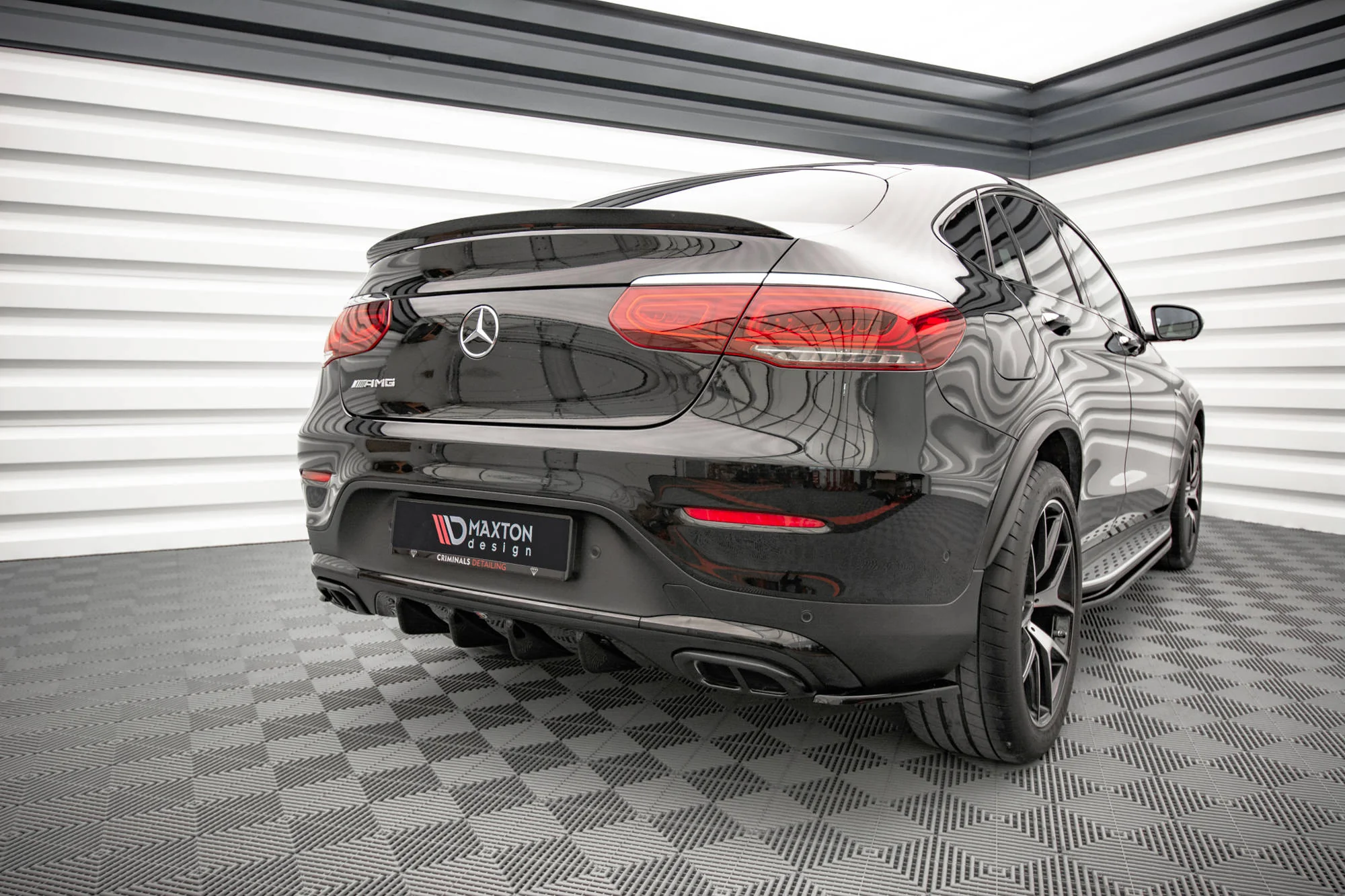 REAR VALANCE MERCEDES-BENZ GLC COUPE AMG-LINE C253 FACELIFT - Image 3
