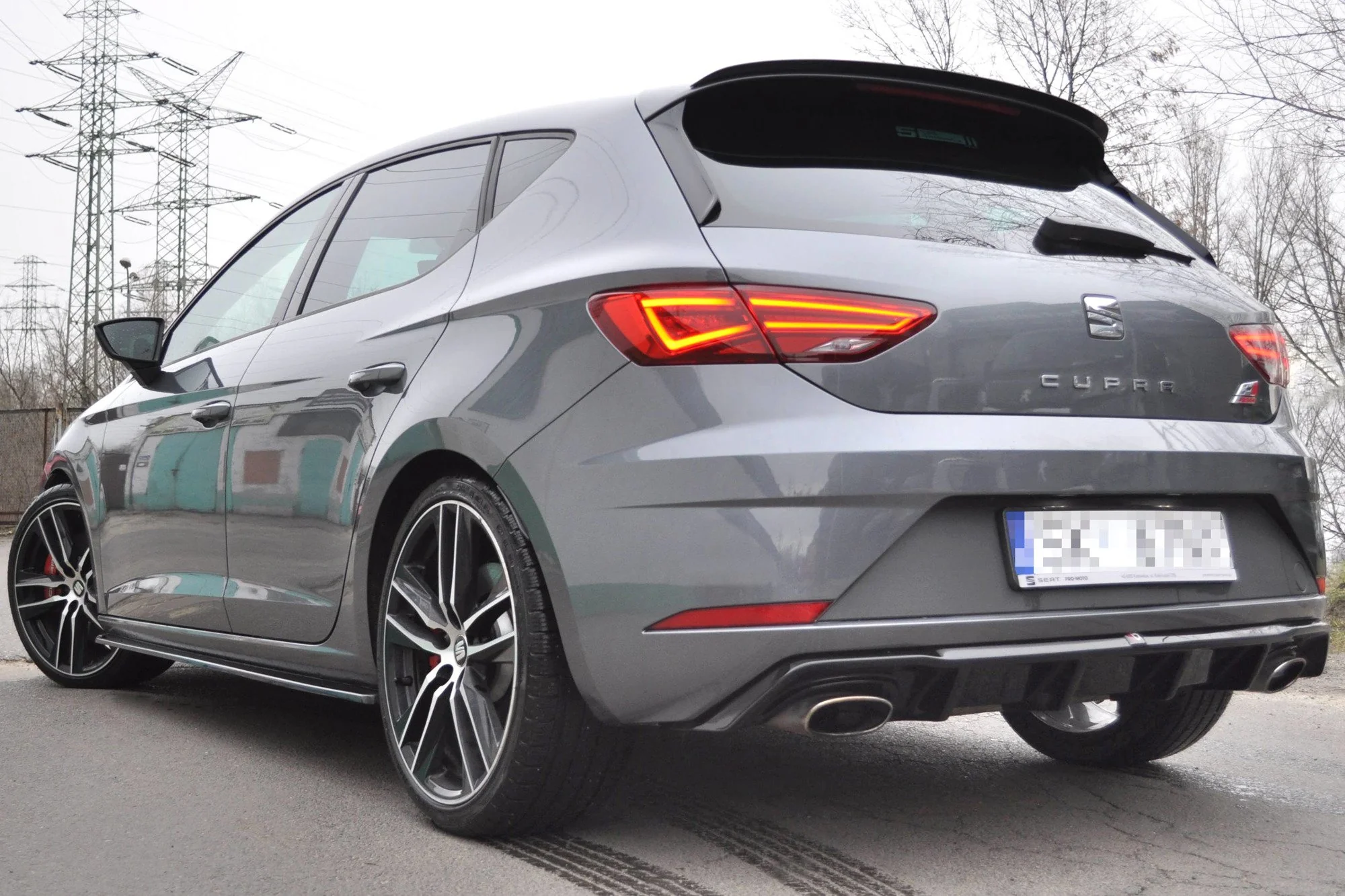 REAR VALANCE V.1 SEAT LEON CUPRA MK3 FL HATCHBACK - Image 7