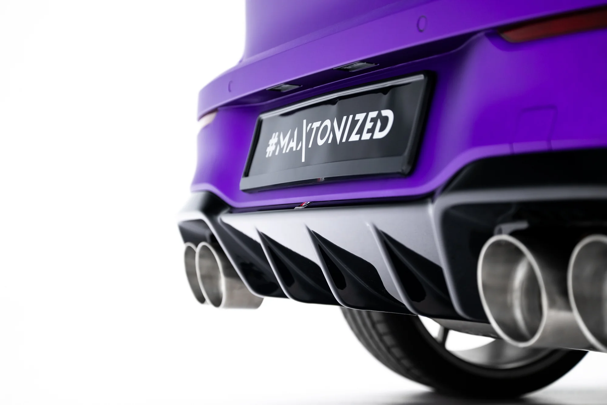 REAR VALANCE V.1 VOLKSWAGEN GOLF R MK8 - Image 3