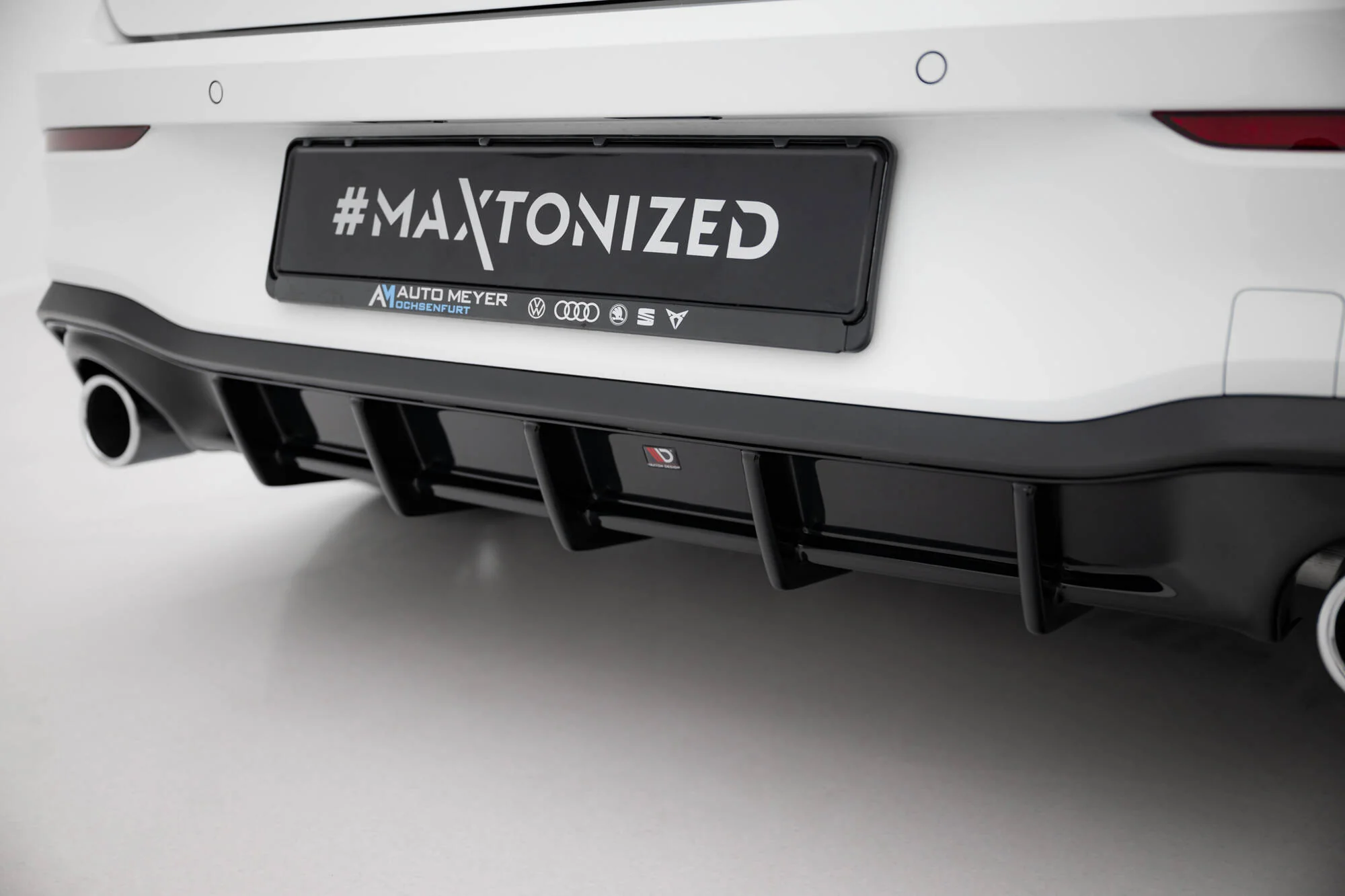 REAR VALANCE V.3 VOLKSWAGEN GOLF GTI MK8 - Image 5