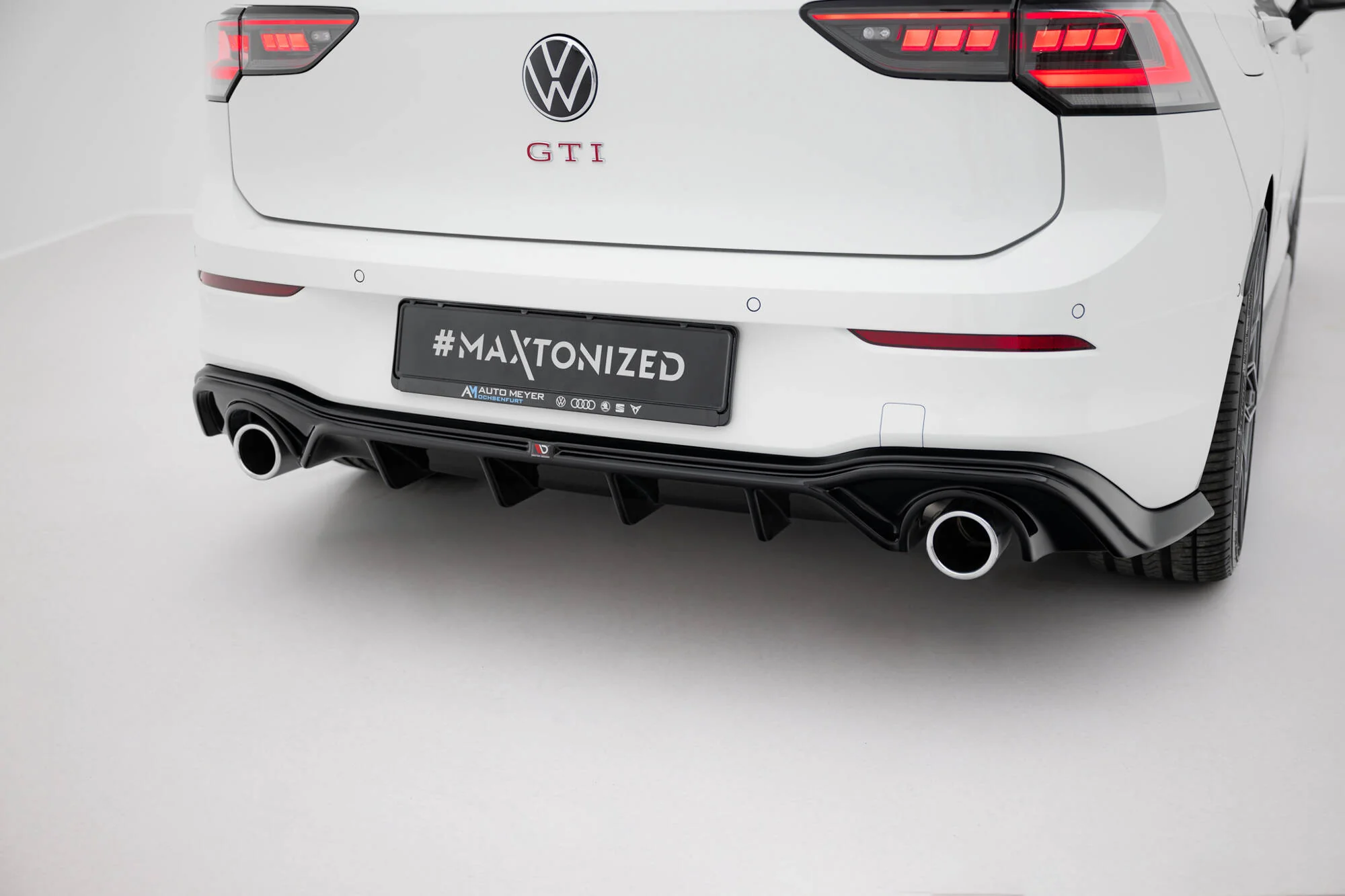 REAR VALANCE V.2 VOLKSWAGEN GOLF 8 GTI - Image 2