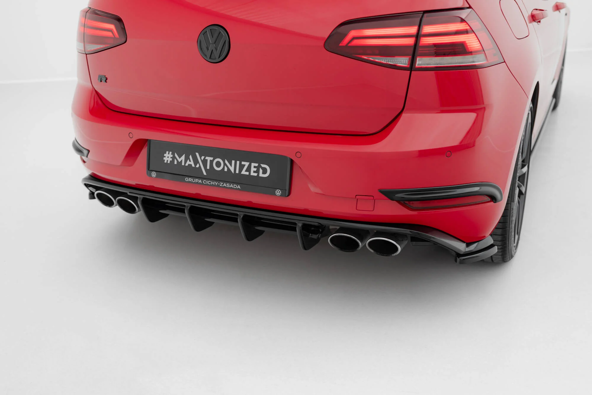 Rear Valance Volkswagen Golf R Hatchback R Mk7 Facelift - Image 4