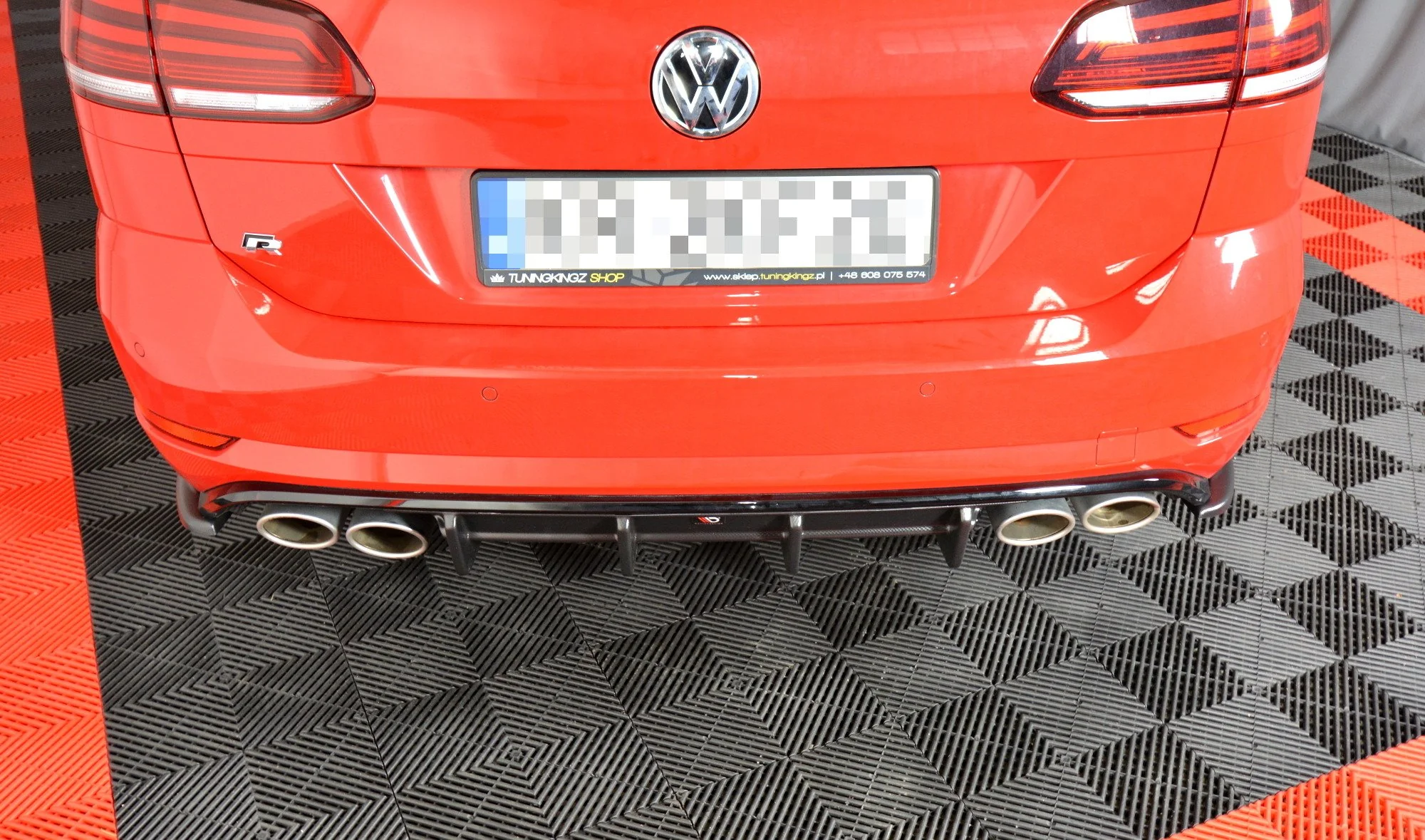 REAR VALANCE VW GOLF 7 SportWagen FACELIFT - Image 4
