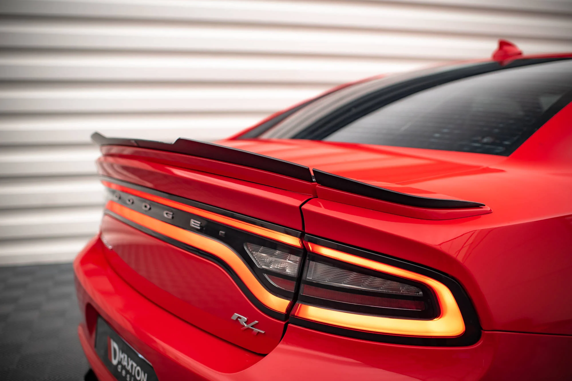 SET OF SPOILER CAPS DODGE CHARGER RT MK7 FACELIFT - Image 6