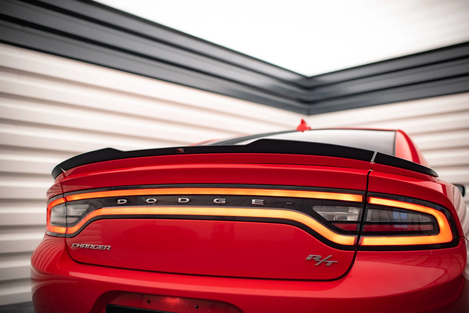 SET OF SPOILER CAPS DODGE CHARGER RT MK7 FACELIFT - Image 8