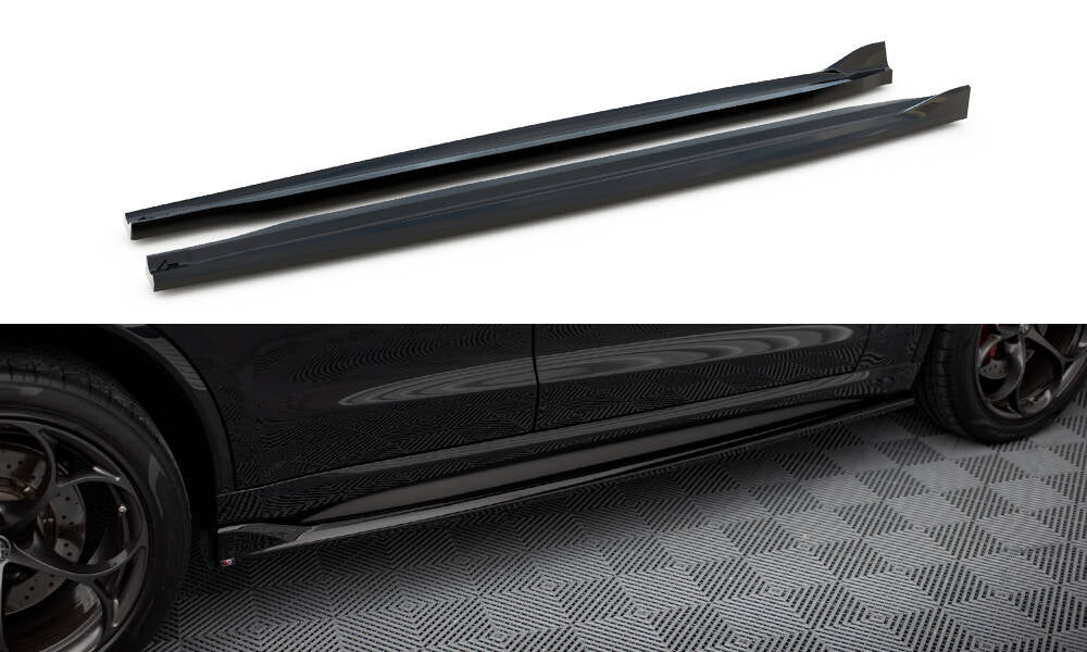 SIDE SKIRTS DIFFUSERS ALFA ROMEO STELVIO QUADRIFOGLIO MK1