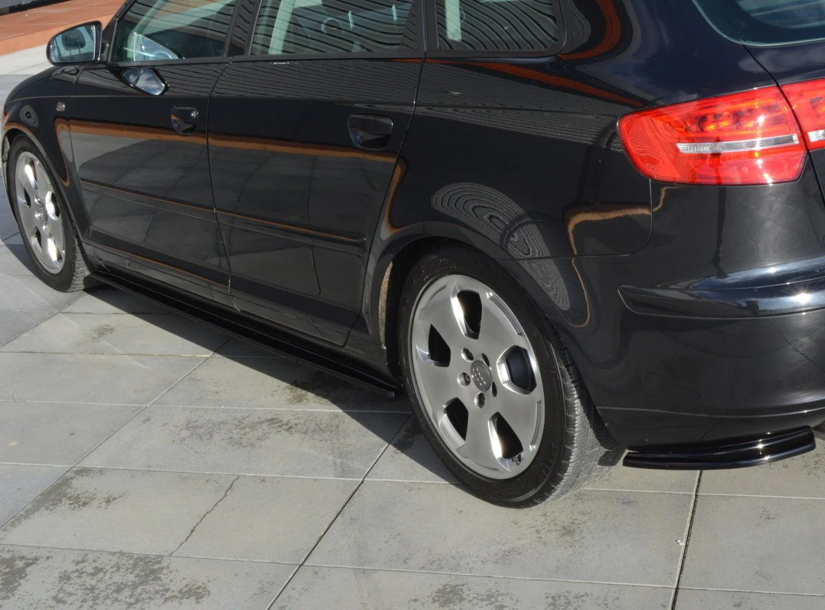 SIDE SKIRTS DIFFUSERS AUDI A3 SPORTBACK 8P / 8P FACELIFT - Image 2