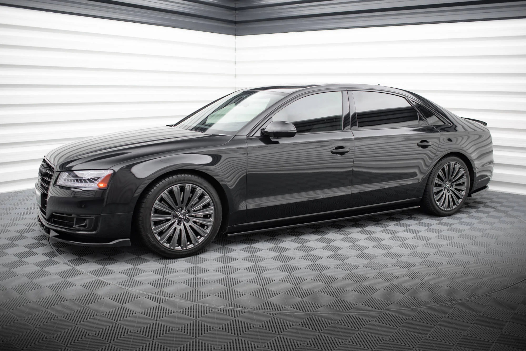 SIDE SKIRTS DIFFUSERS AUDI A8 LONG D4 - Image 2