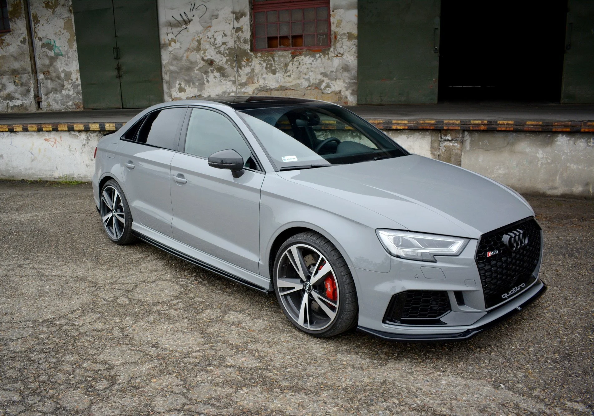 SIDE SKIRTS DIFFUSERS AUDI RS3 8V FL SEDAN - Image 4