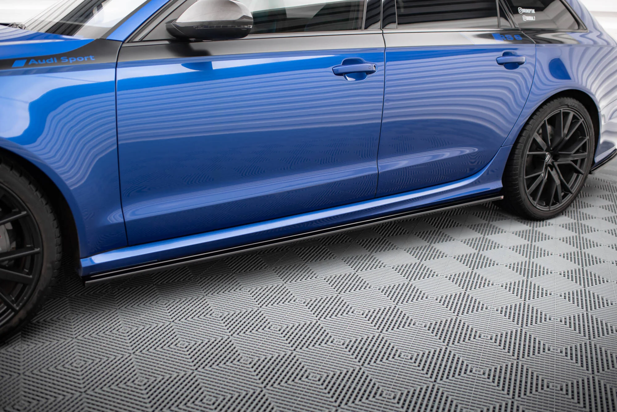 SIDE SKIRTS DIFFUSERS AUDI RS6 C7 / C7 FL