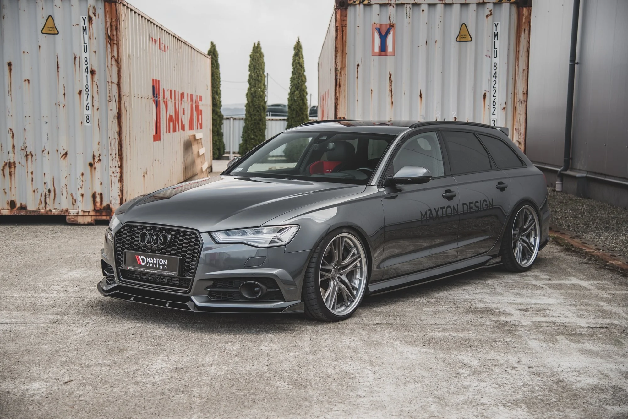SIDE SKIRTS DIFFUSERS AUDI S6 / A6 S-LINE C7 FL - Image 5
