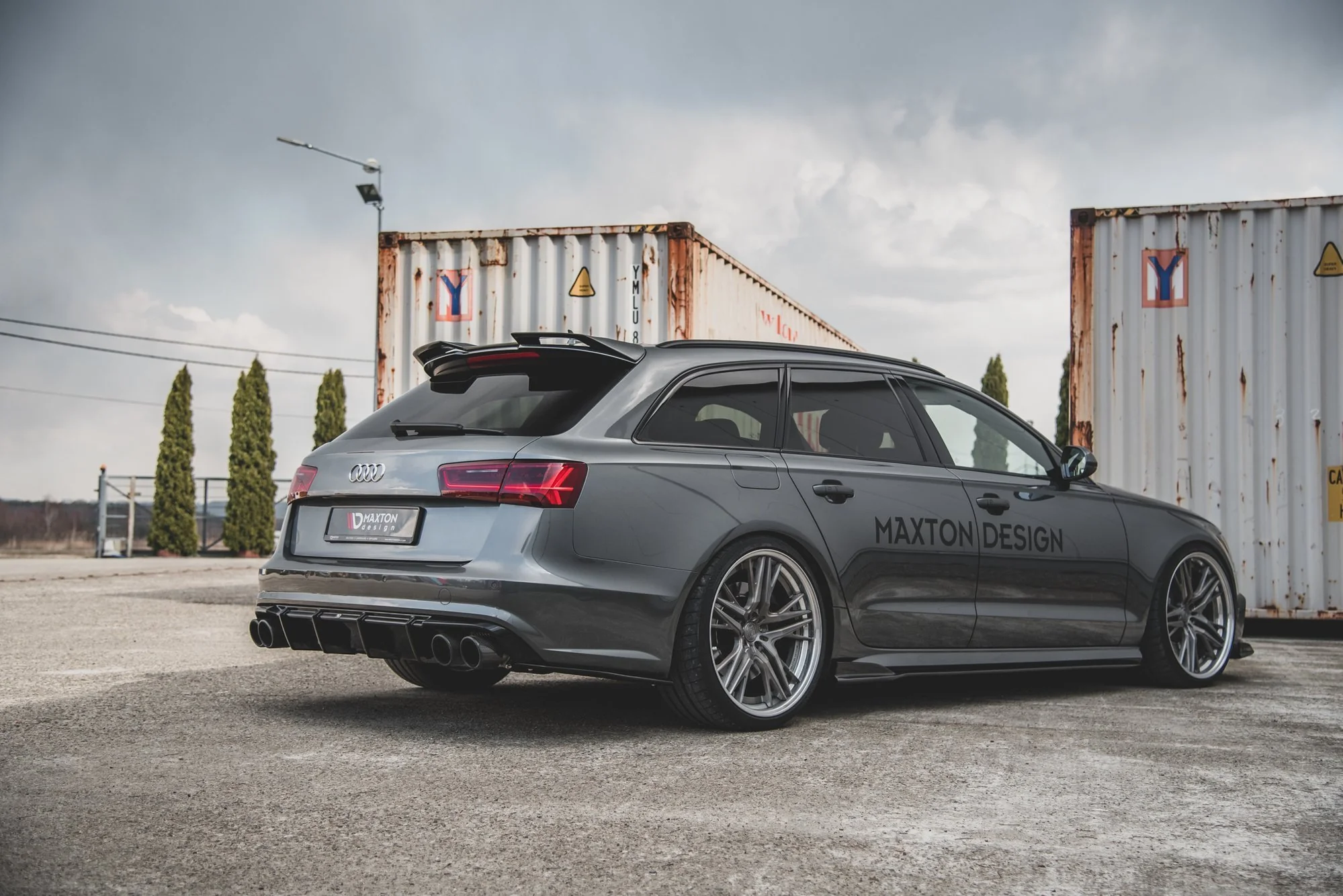 SIDE SKIRTS DIFFUSERS AUDI S6 / A6 S-LINE C7 FL - Image 7