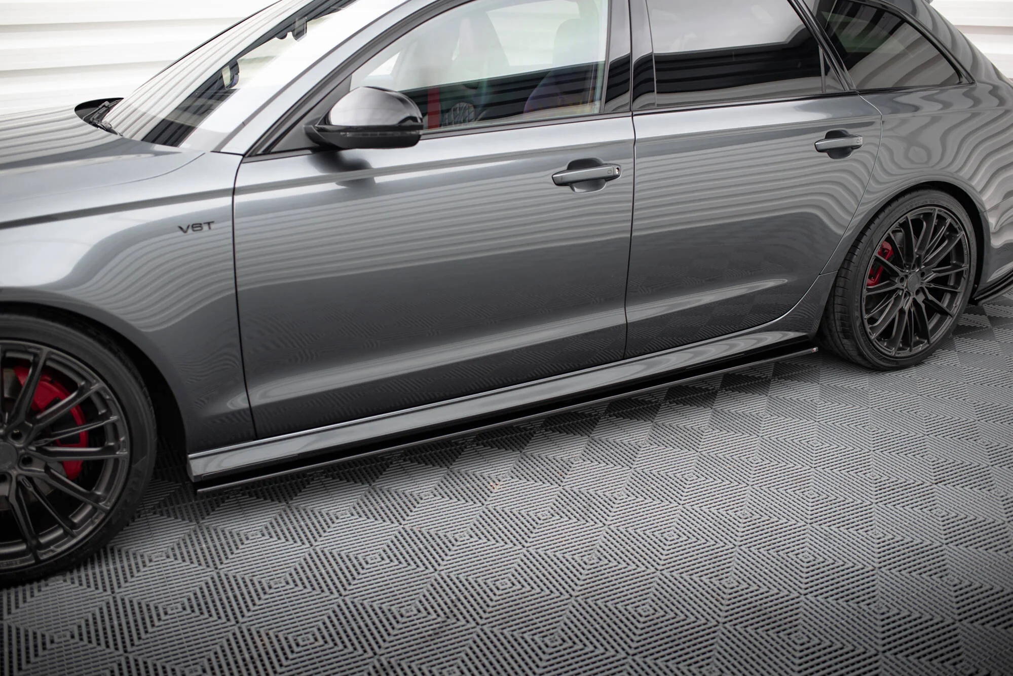 SIDE SKIRTS DIFFUSERS AUDI S6 / A6 S-LINE C7 FL - Image 3